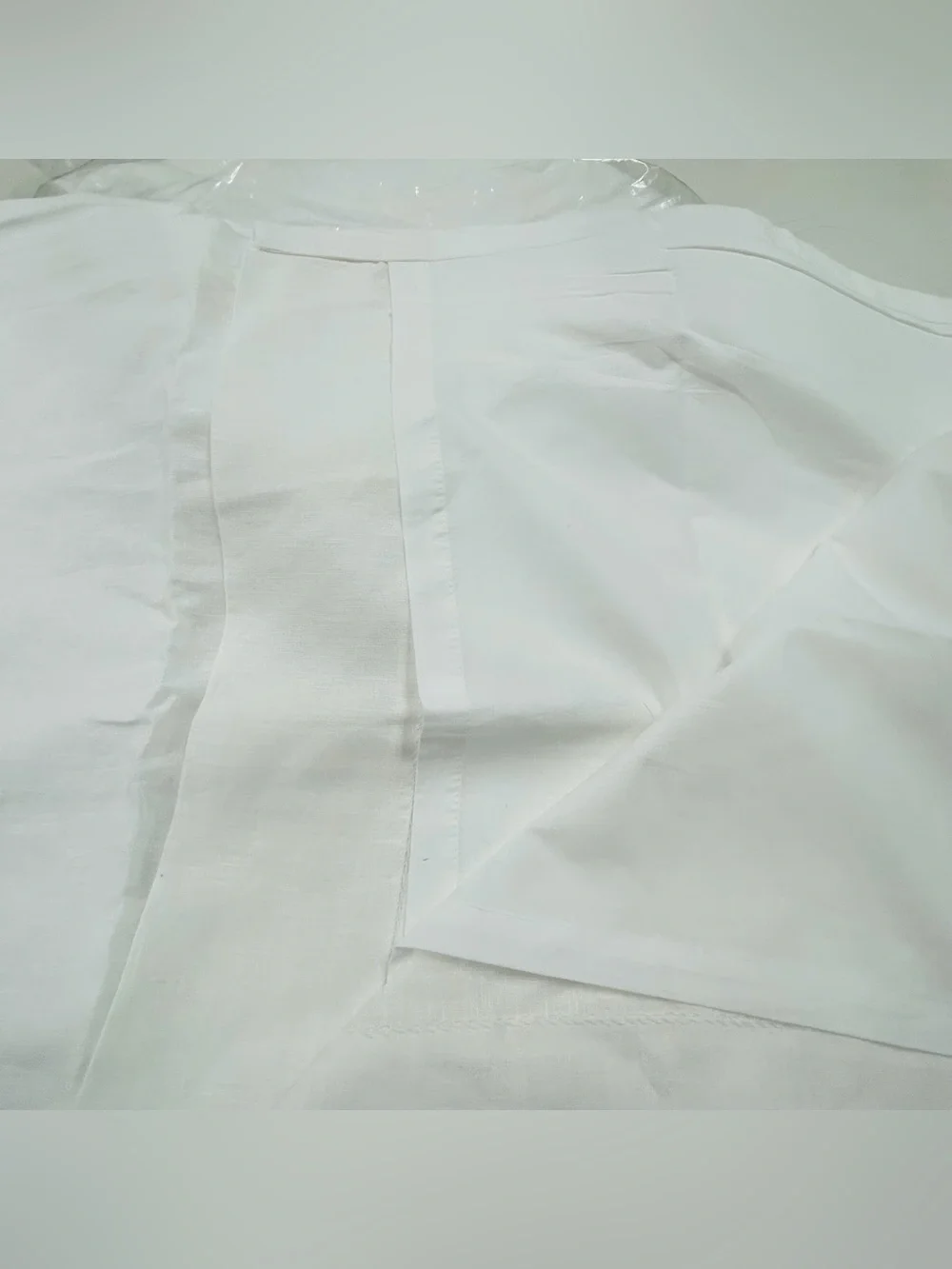 NWOT QUINCE Set Of 2 48x96 European Linen Curtains White 8696